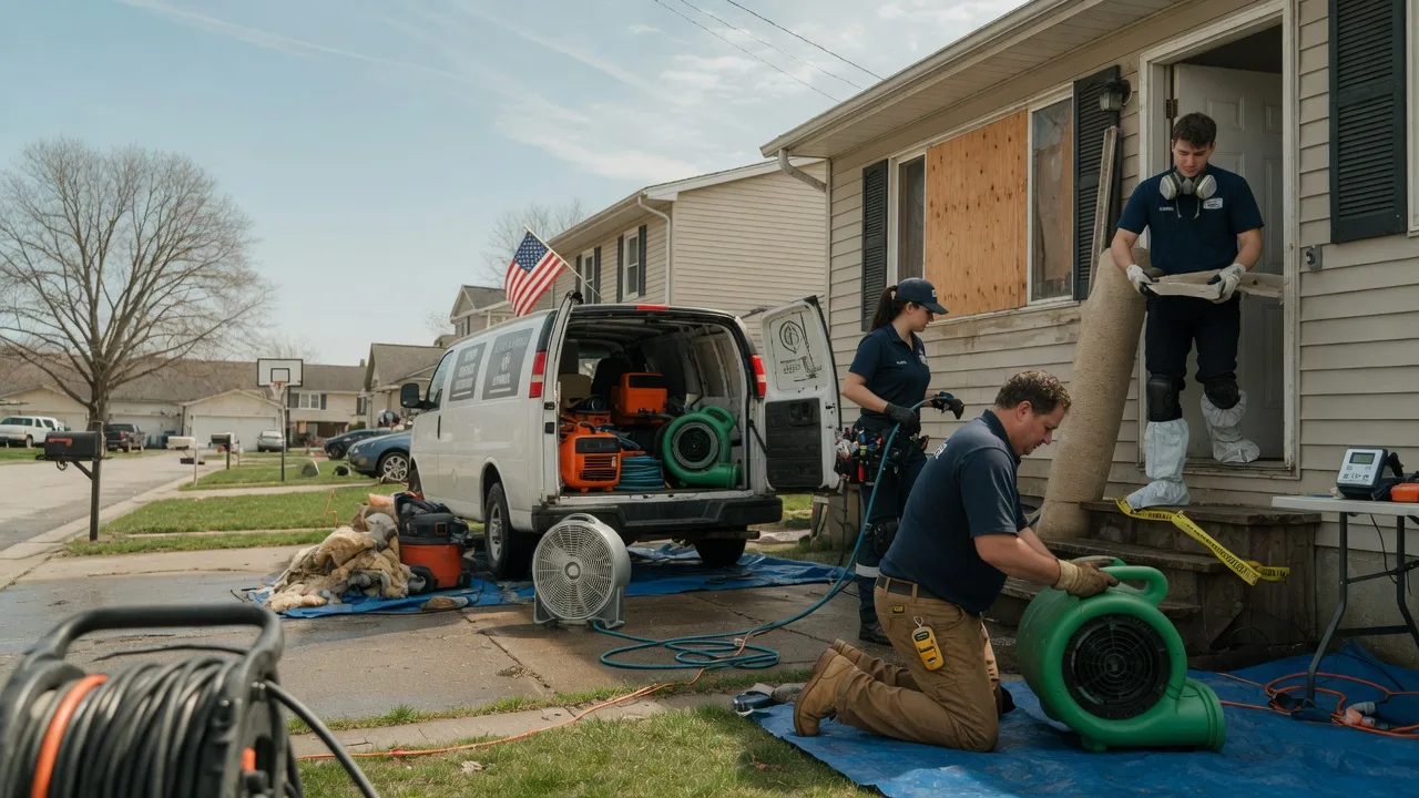 Water Damage Restoration in Yorktown, IA near me
